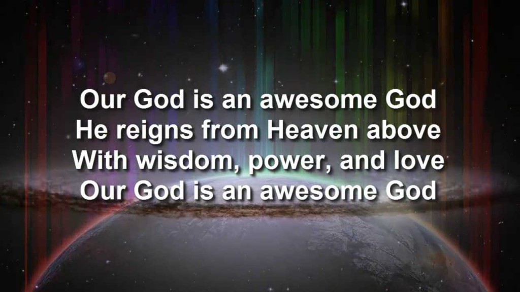 Our God Is An Awesome God (Instrumental Accompaniment, Chorus Only)